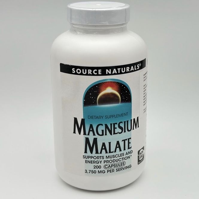 Hovedbilde Source Naturals Magnesium Malate 625 mg 200 ...